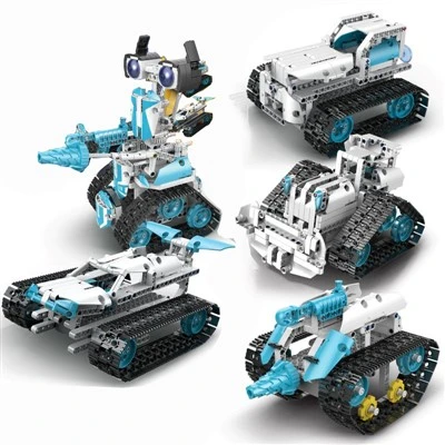 5 in 1 APP Control Programmable RC Assembly Robot Toy