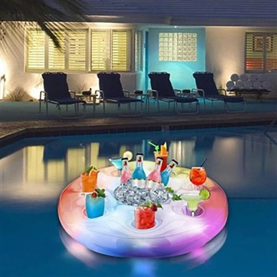 Floating Pool Glowing Cup Holders